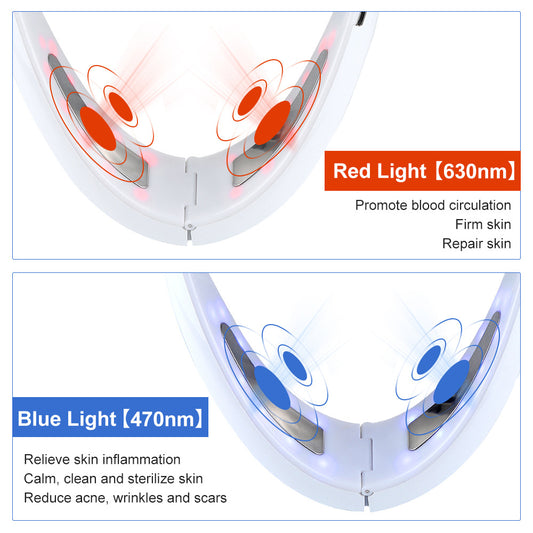 How Facial Lifting And Thinning Face Beauty Instrument works