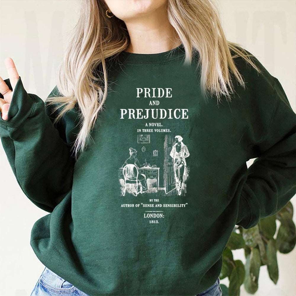 Pride And Prejudice Sweatshirt Hoodie For Women