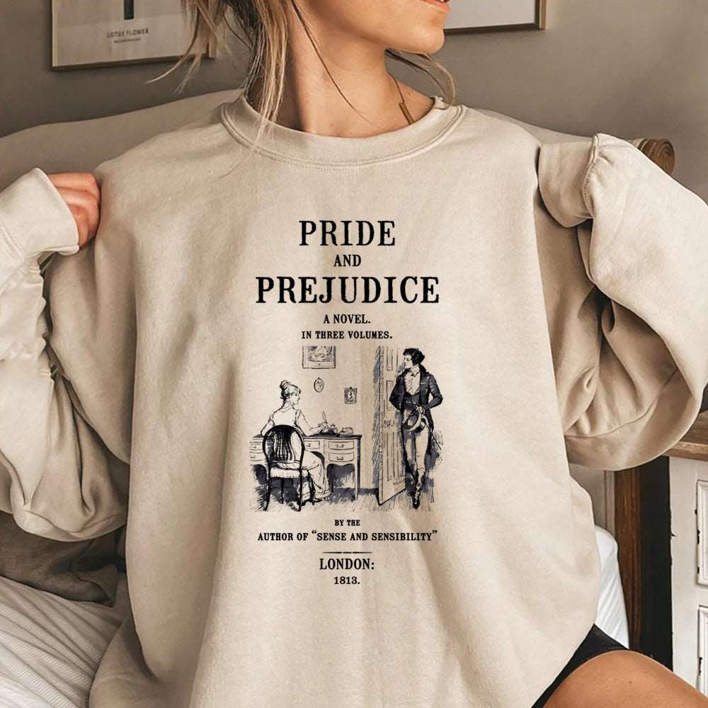 Pride And Prejudice Sweatshirt Hoodie For Women