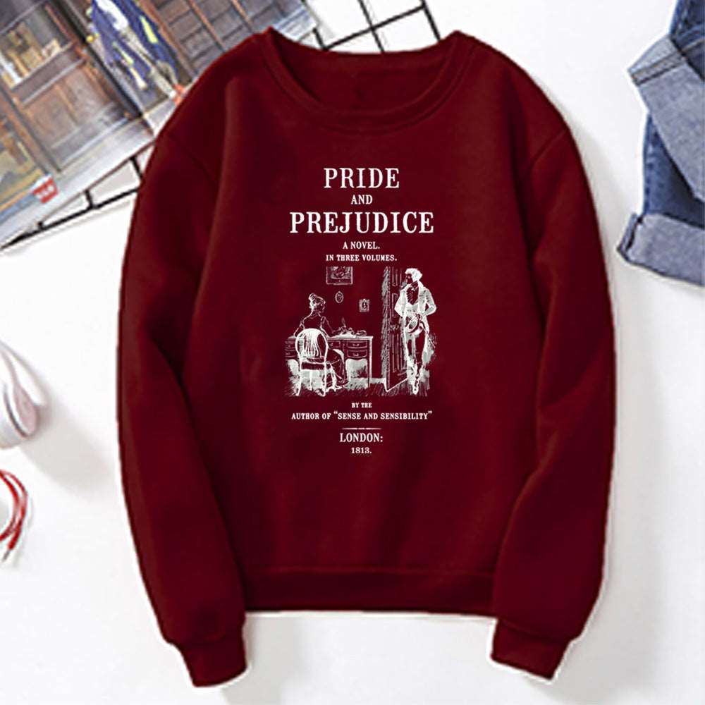 Pride And Prejudice Sweatshirt Hoodie For Women