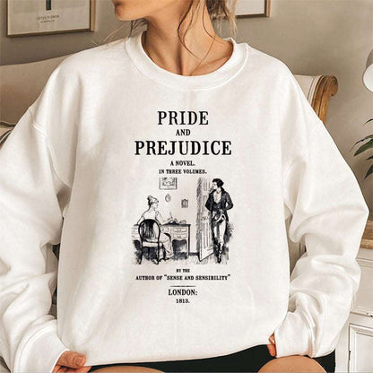 Pride And Prejudice Sweatshirt Hoodie For Women