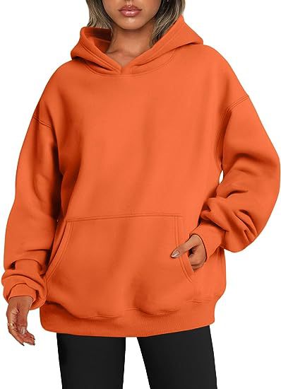 Women's Rust Autumn Thick Hoody Sweater