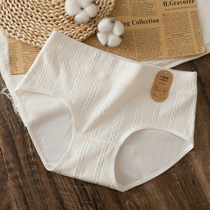 7A Antibacterial Raw Cotton Women's Underwear Pure Cotton Polylactic Acid Crotch Seamless