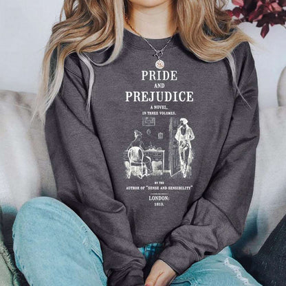 Pride And Prejudice Sweatshirt Hoodie For Women