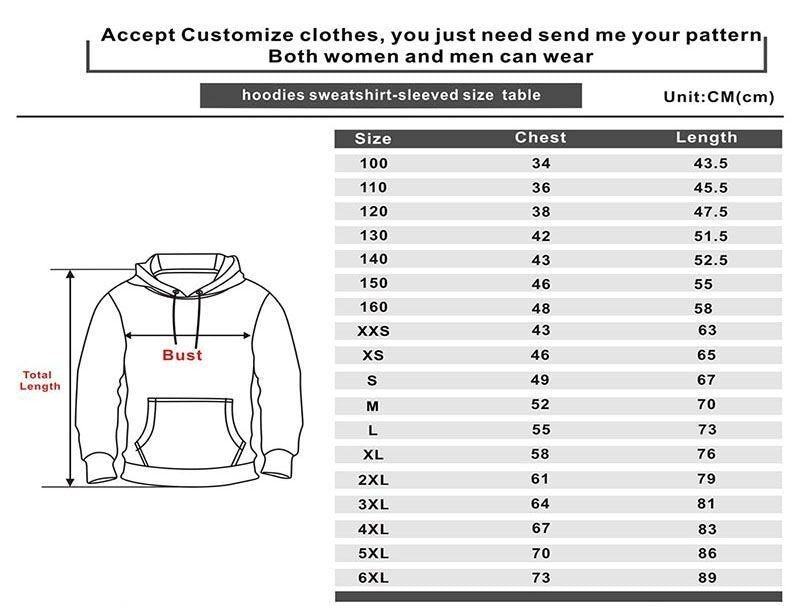 Women's Long Sleeve Color Matching Sports Sweater Round Neck Casual Pullover - Size Chart